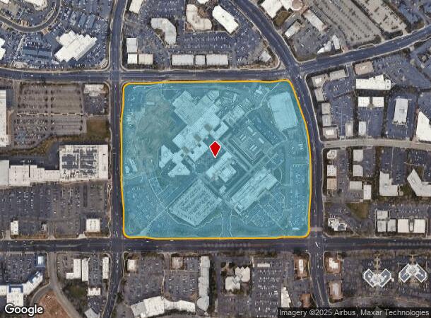  1600 Eureka Rd, Roseville, CA Parcel Map