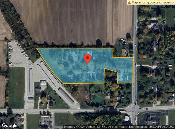  1013 Fostoria Rd, Fostoria, OH Parcel Map