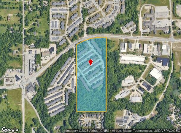  12455 Deer Creek Dr, North Royalton, OH Parcel Map