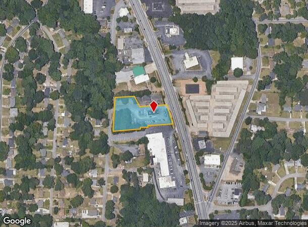 4571 Jonesboro Rd, Forest Park, GA Parcel Map