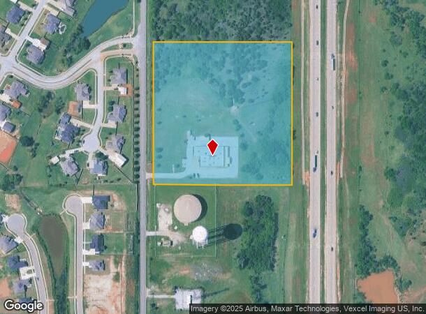 9802 N Morgan Rd, Yukon, OK Parcel Map