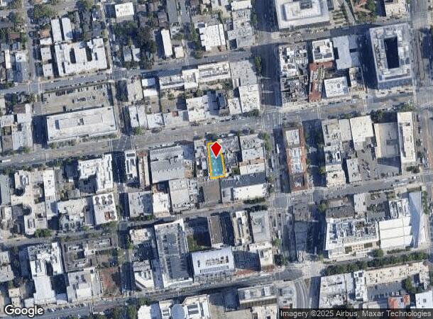  2058 University Ave, Berkeley, CA Parcel Map