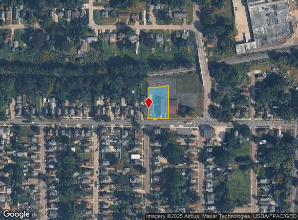 925 W Hopocan Ave, Barberton, OH Parcel Map
