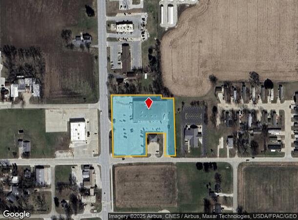 1207 N Elm St, Jefferson, IA Parcel Map