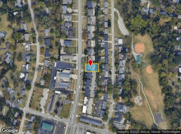  1648 Alexandria Dr, Lexington, KY Parcel Map