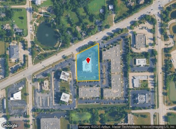  619 Plainfield Rd, Willowbrook, IL Parcel Map
