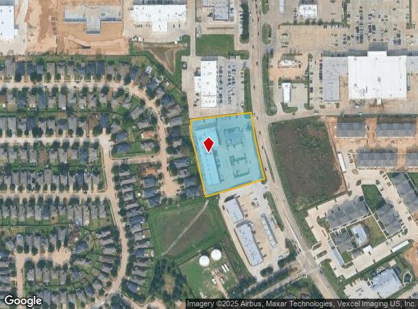  7100 Fry Rd, Cypress, TX Parcel Map