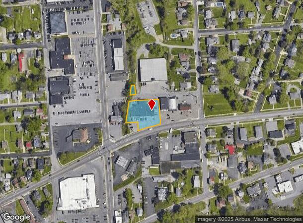 1309 Washington Blvd, Williamsport, PA Parcel Map