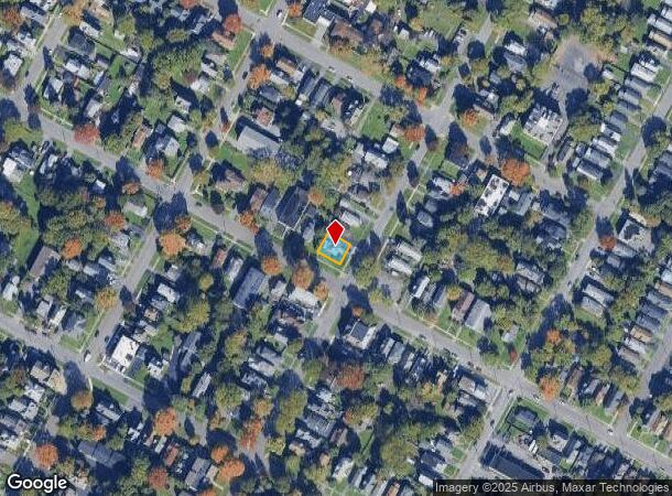  901 Danforth St, Syracuse, NY Parcel Map