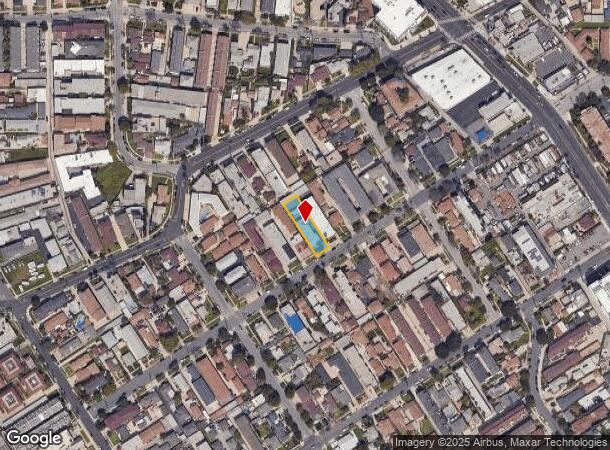  327 Stepney St, Inglewood, CA Parcel Map