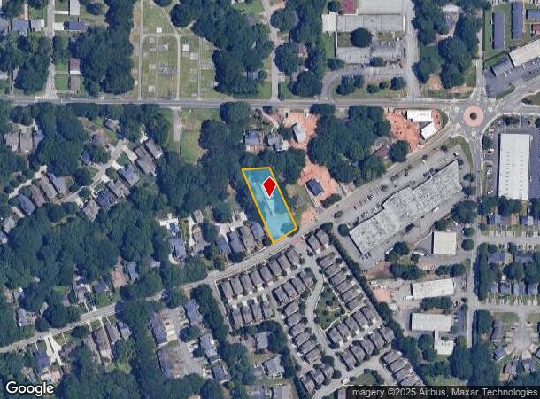 1565 Roswell St Se, Smyrna, GA Parcel Map