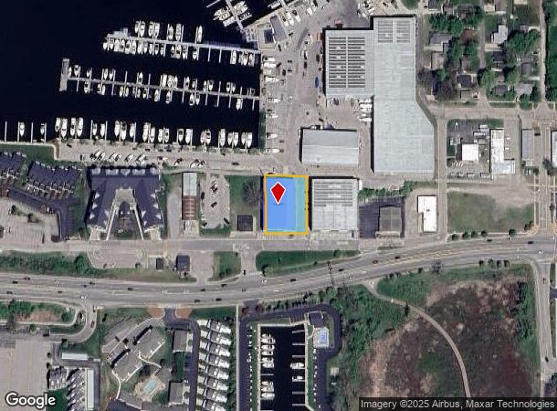  821 W Savidge St, Spring Lake, MI Parcel Map