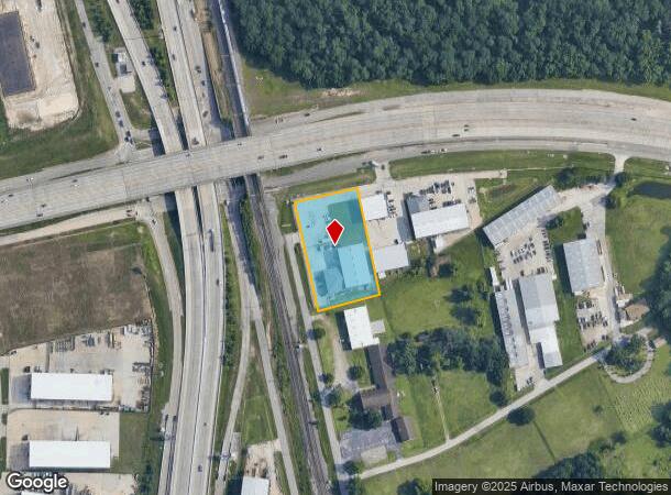  21602 E Hardy Rd, Houston, TX Parcel Map