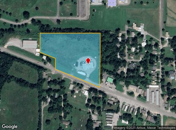 1308 W Choctaw St, Tahlequah, OK Parcel Map