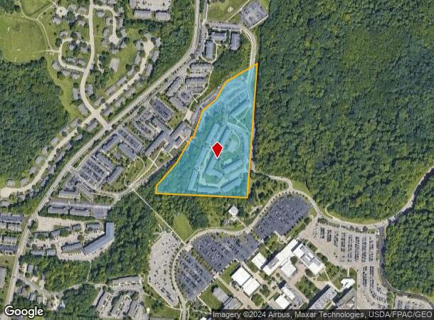  1287 Springwood Ln, Fairborn, OH Parcel Map