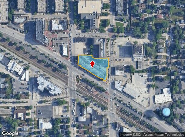  10 E Northwest Hwy, Mount Prospect, IL Parcel Map