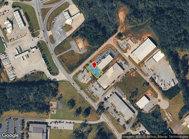  4 Justice Ln, Anderson, SC Parcel Map