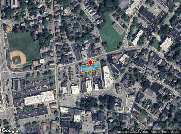  13 Marlborough St, Newport, RI Parcel Map