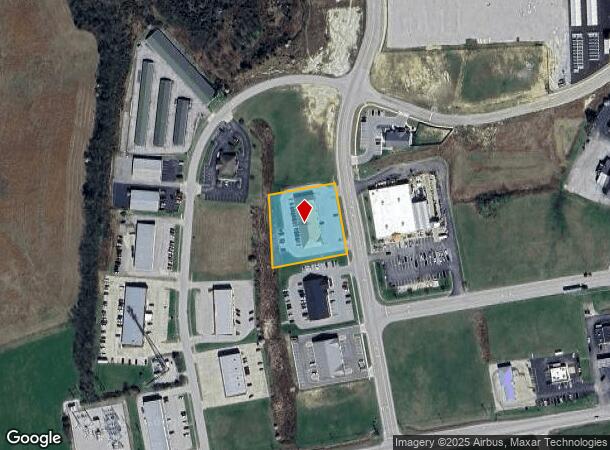  852 Ridgewood Dr, Berea, KY Parcel Map