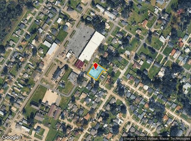 201 Post Dr, Luling, LA Parcel Map