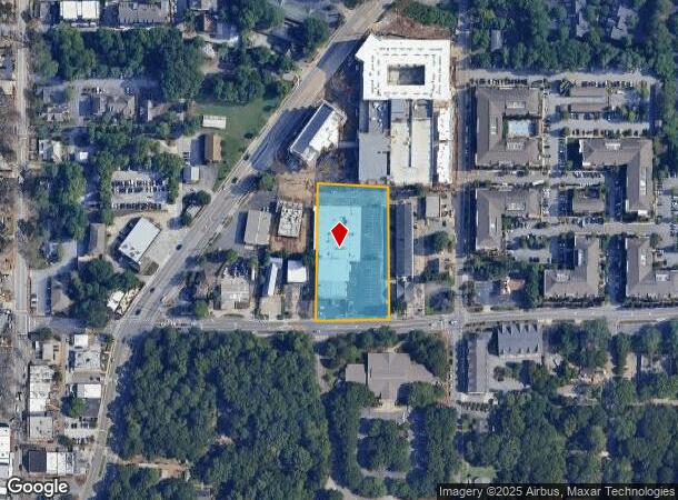 101 Alpharetta St, Roswell, GA Parcel Map