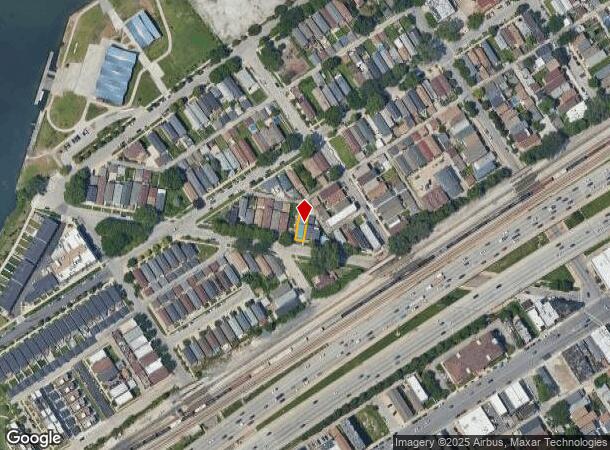  1382 W Fuller St, Chicago, IL Parcel Map