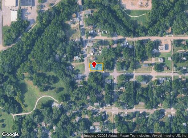  2222 Sw Buchanan St, Topeka, KS Parcel Map