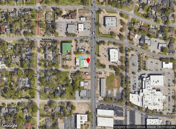  1721 S Broadway Ave, Tyler, TX Parcel Map