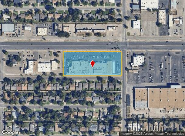  3801 50Th St, Lubbock, TX Parcel Map