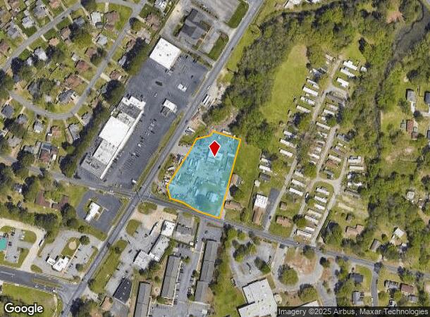  1107 George Washington Hwy N, Chesapeake, VA Parcel Map