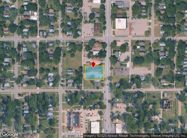  1525 Sw Topeka Blvd, Topeka, KS Parcel Map