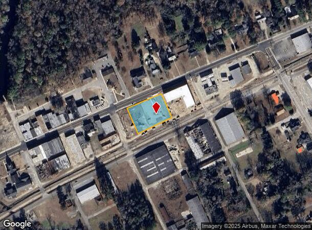 1025 Main St, Fair Bluff, NC Parcel Map