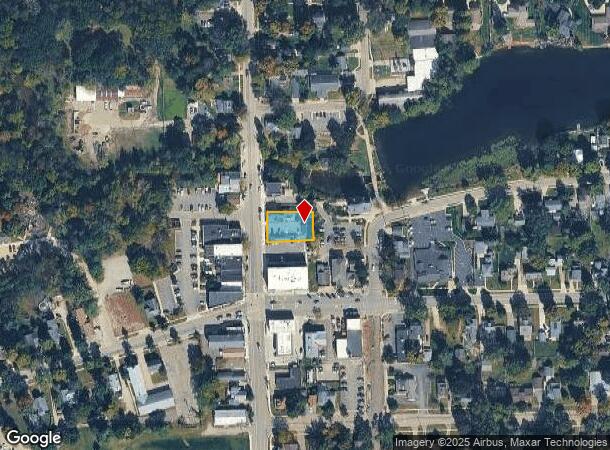  126 N Bridge St, Linden, MI Parcel Map