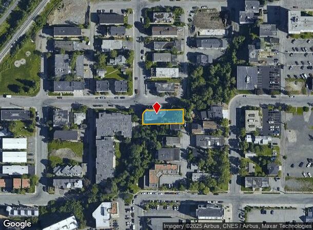 705 N St, Anchorage, AK Parcel Map