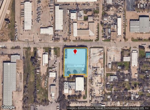 2222 E Grauwyler Rd, Irving, TX Parcel Map