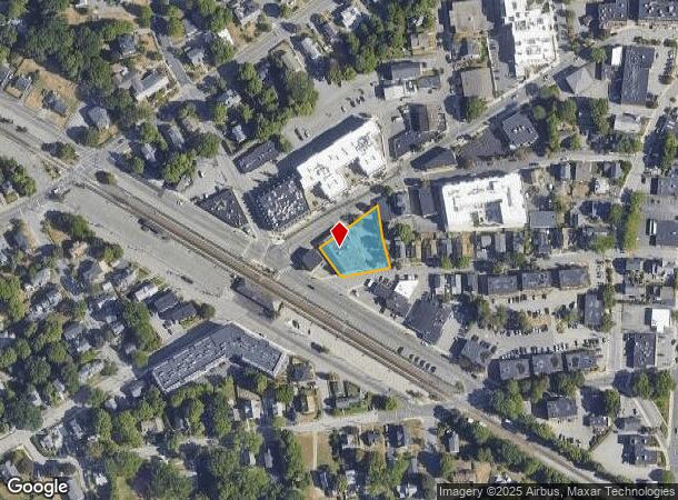  25 Haven St, Reading, MA Parcel Map