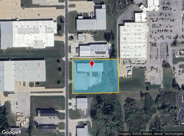 1410 Wohlert St, Angola, IN Parcel Map