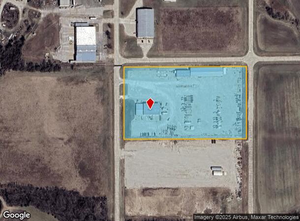 4402 S Johnson Rd, Chanute, KS Parcel Map