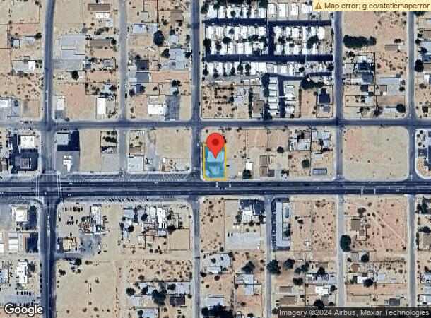  61920 29 Palms Hwy, Joshua Tree, CA Parcel Map