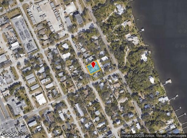 1819 Highland Ave, Melbourne, FL Parcel Map