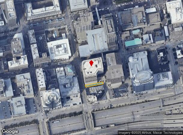 201 E 4Th St, Cincinnati, OH Parcel Map