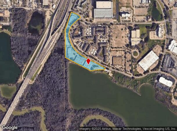  10005 Technology Blvd W, Dallas, TX Parcel Map