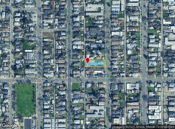 331 N Glenn Ave, Fresno, CA Parcel Map