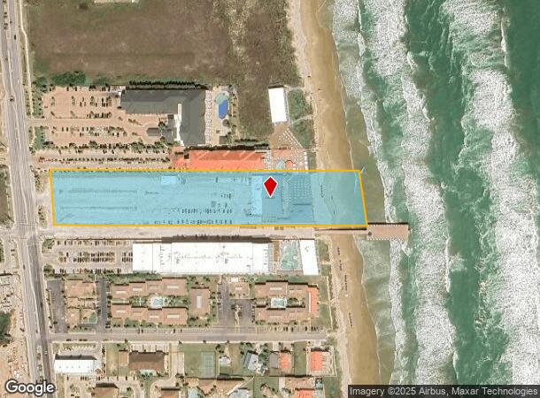 7200 Padre Blvd, South Padre Island, TX Parcel Map