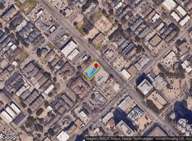  3827 Lemmon Ave, Dallas, TX Parcel Map