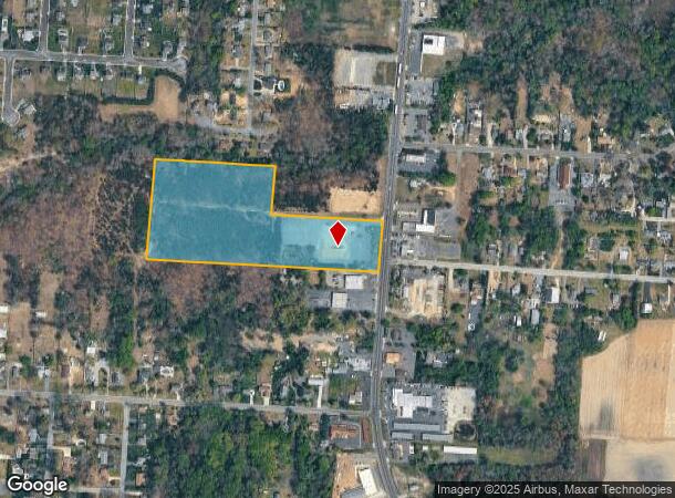 1332 S Delsea Dr, Vineland, NJ Parcel Map