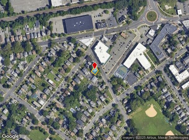 410 Rahway Ave, Westfield, NJ Parcel Map