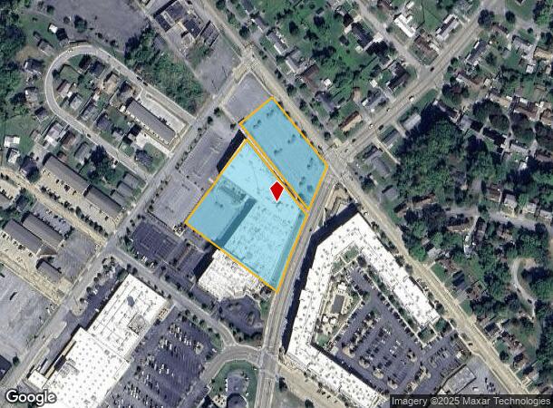 444 Clinchfield St, Kingsport, TN Parcel Map