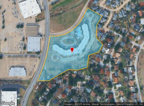  6755 Ridgmar Blvd, Fort Worth, TX Parcel Map