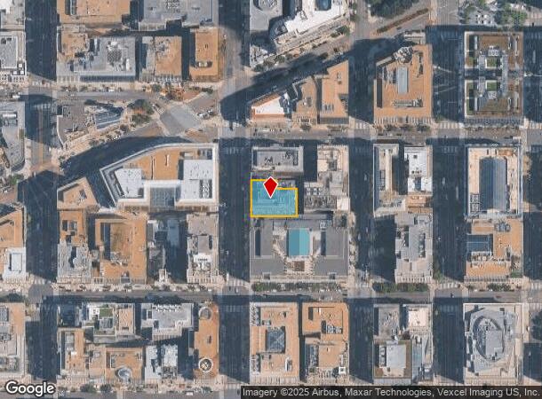  725 13Th St Nw, Washington, DC Parcel Map